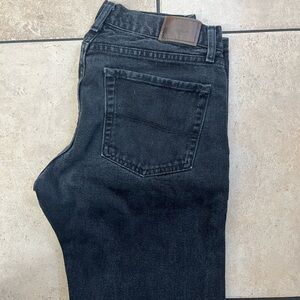 Lee Dungarees Black Straight Leg Jean (32x32)